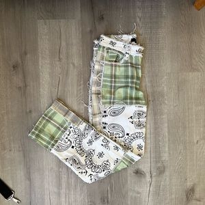 Jaded London Bandana Patchwork Pants